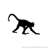 Picture of  Monkey 30 (Safari Animal Silhouette Decals)