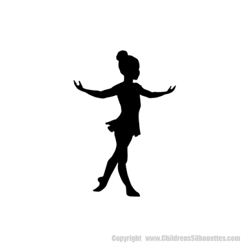 Picture of Dancer (Youth) 45 (Dance Studio Decor: Wall Silhouettes)
