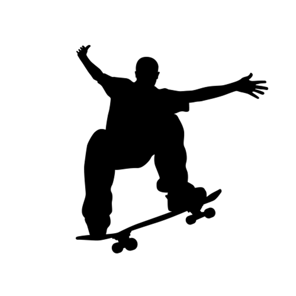 Picture of Skateboarder 12 (Youth Decor: Wall Silhouettes)